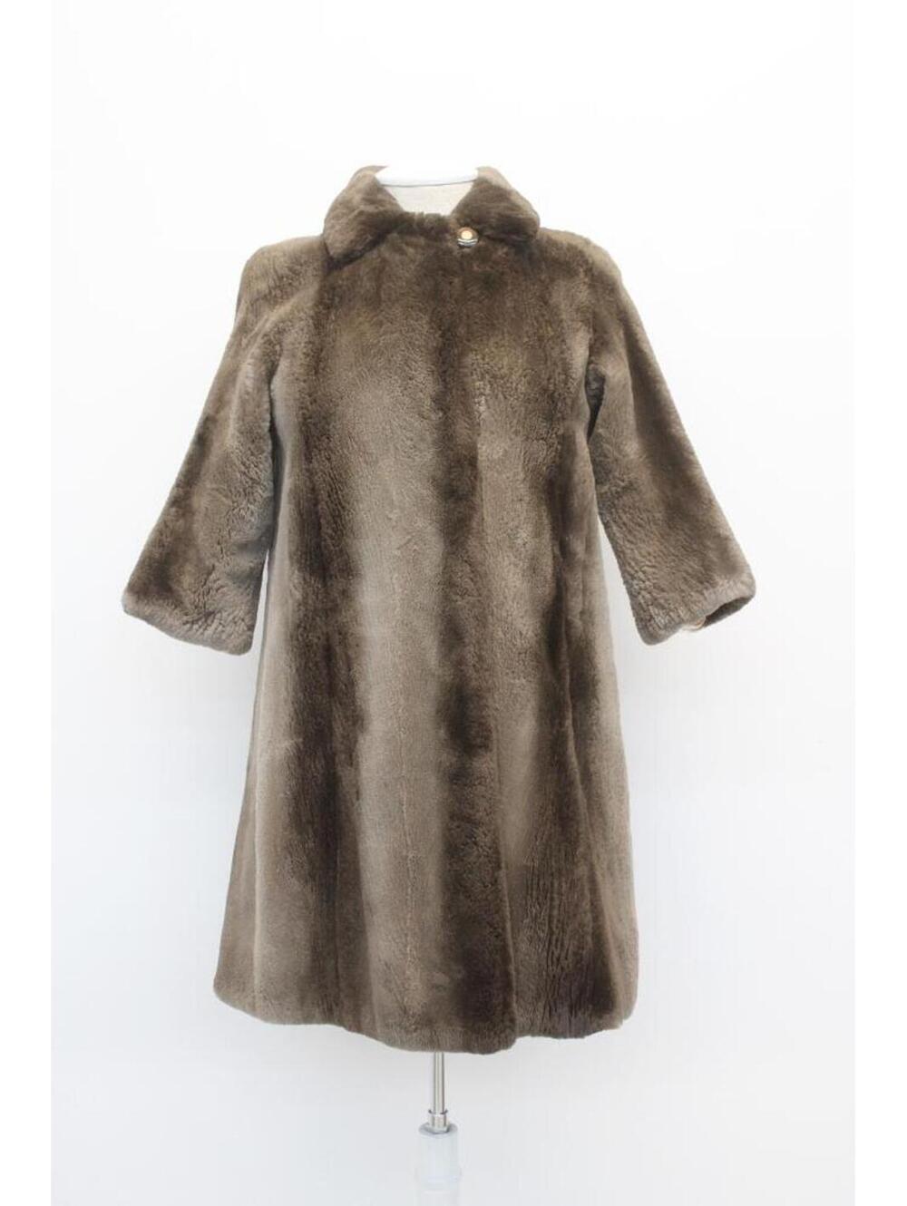 Excellent Sheared Beaver Fur Coat Girl Child Children Size 12-14Yrs